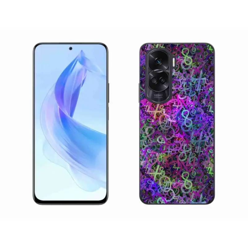 Akční Nabídka Gelový kryt mmCase na Honor 90 Lite - abstraktní motiv 25