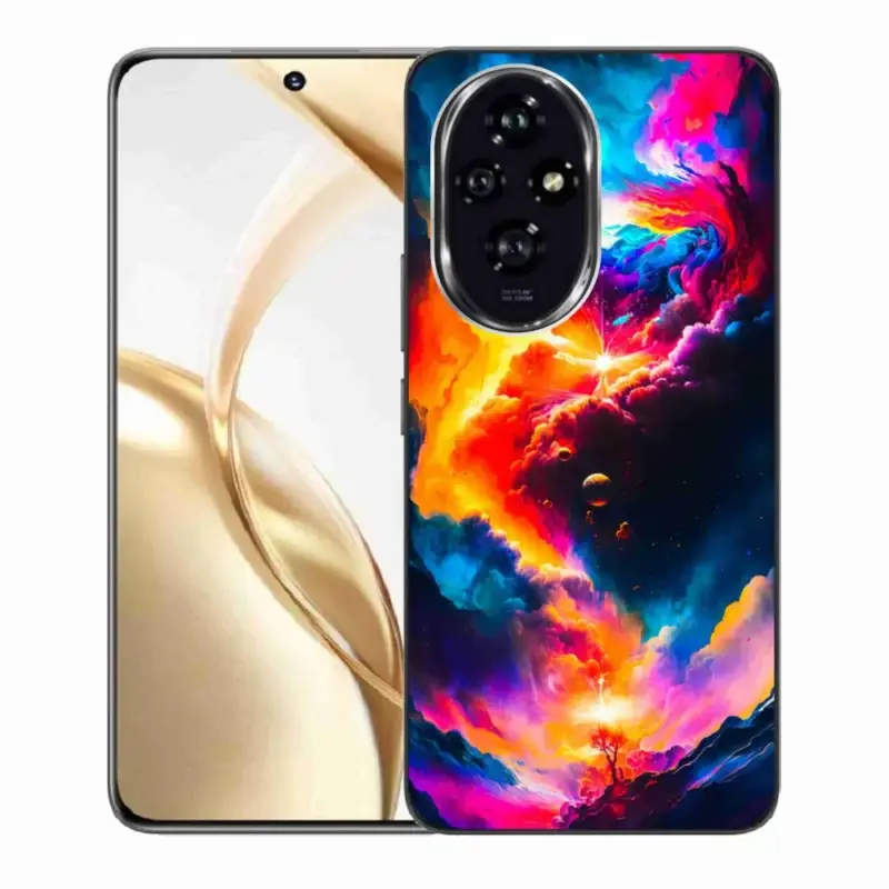 Gelový kryt mmCase na Honor 200 5G - abstraktní motiv Akční Cena