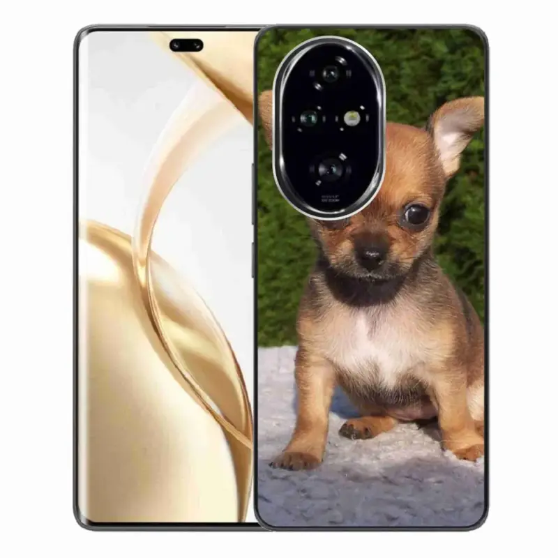 Gelový obal mmCase na Honor 200 Pro 5G - čivava 3 Finální Výprodej