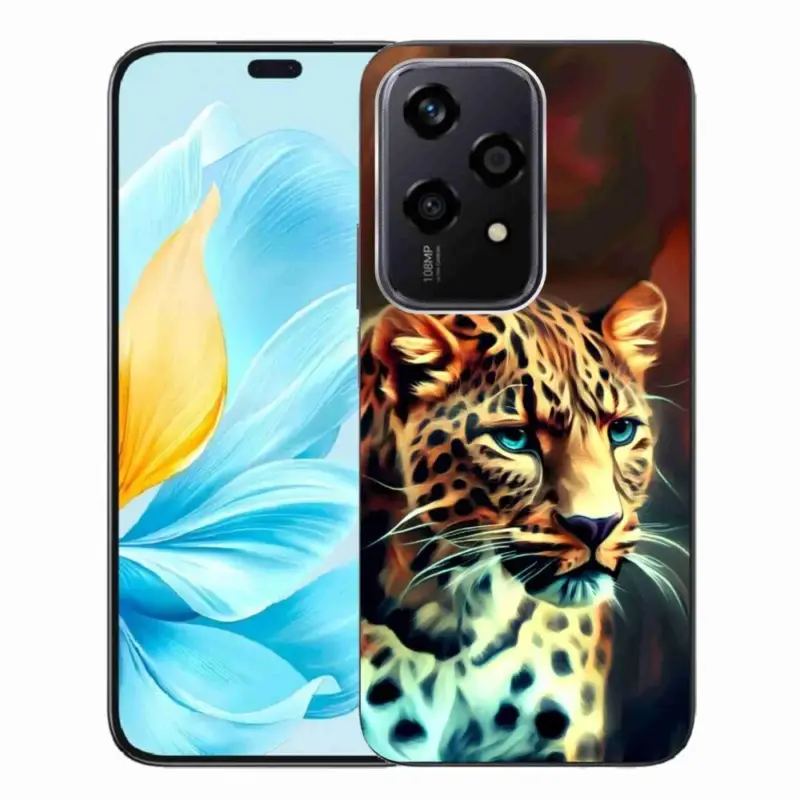 Nová Kolekce Gelový kryt mmCase na Honor 200 Lite 5G - leopard