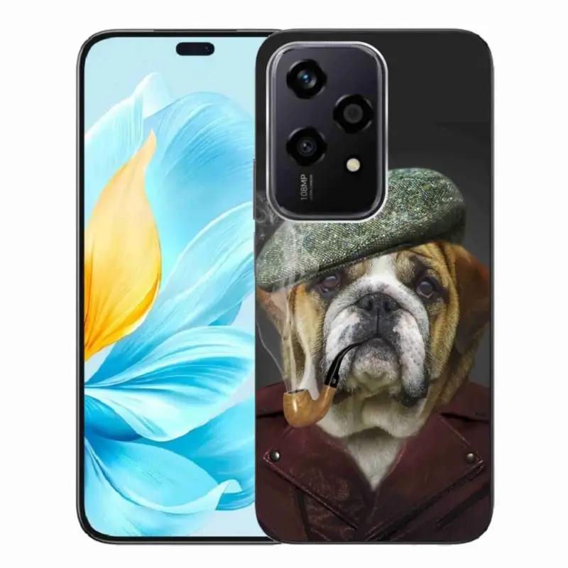 Hit Sezóny Gelový kryt mmCase na Honor 200 Lite 5G - pes s fajfkou