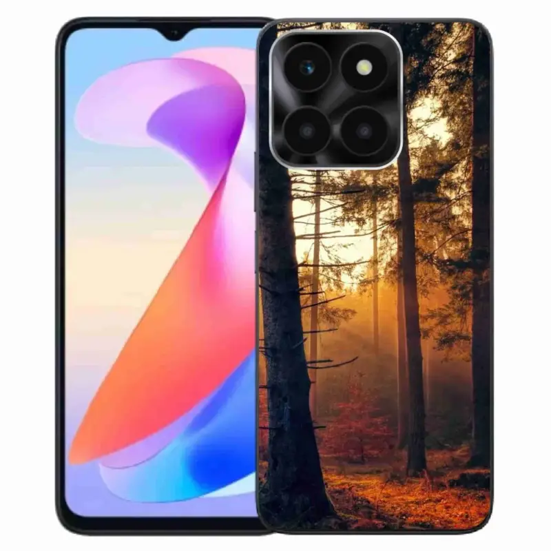 Hit Sezóny Gelový obal mmCase na Honor X6a - les