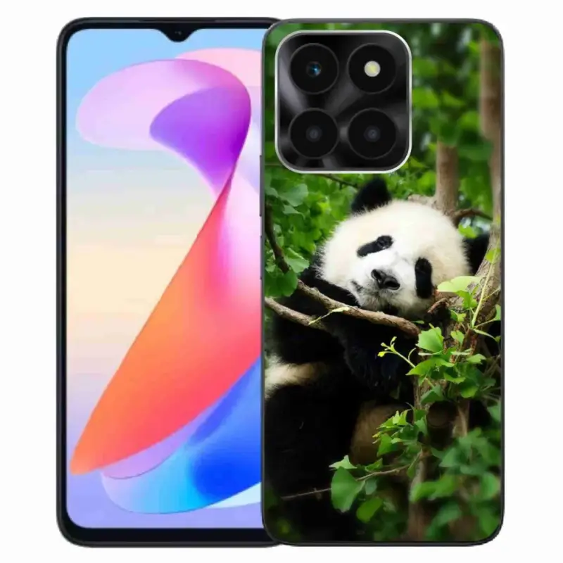 Gelový kryt mmCase na Honor X6a - panda Finální Výprodej