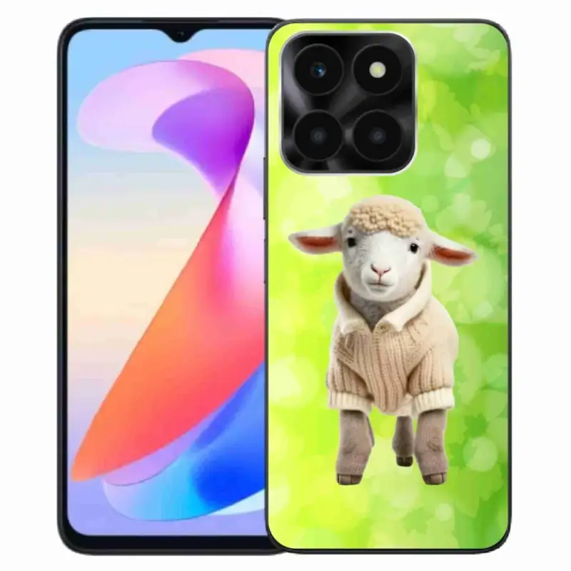 Gelový kryt mmCase na Honor X6a - jehně ve svetru Nakupujte Hned
