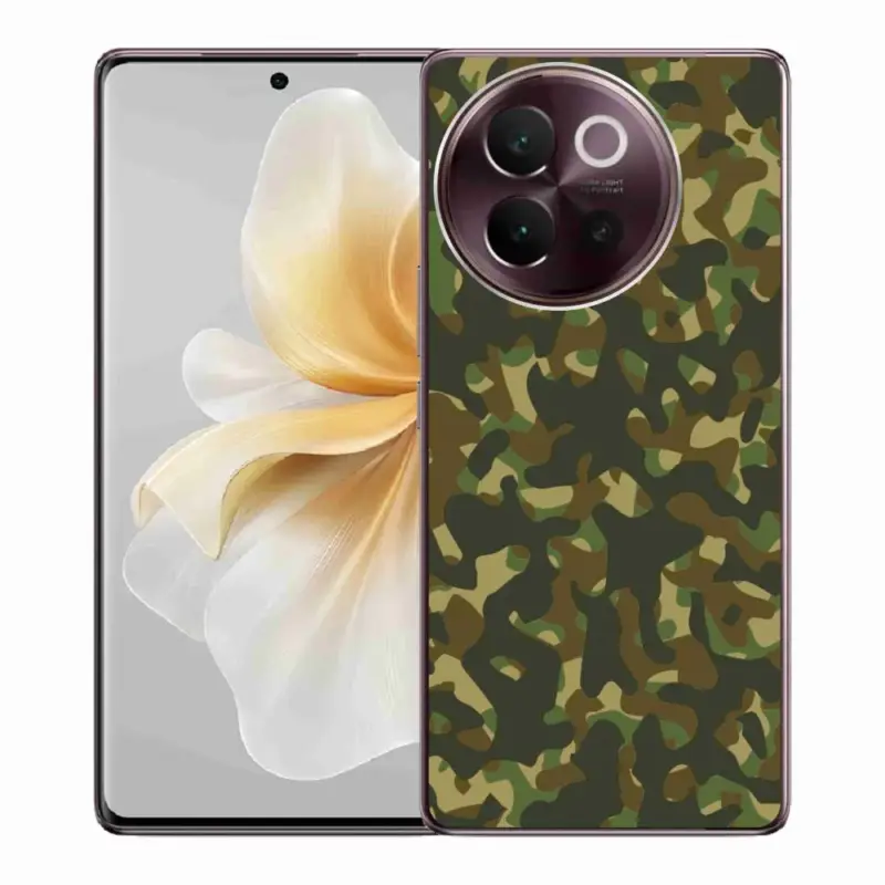 Gelový kryt mmCase na Vivo V40 Lite 5G - maskáčový vzor 1 Kup Teď