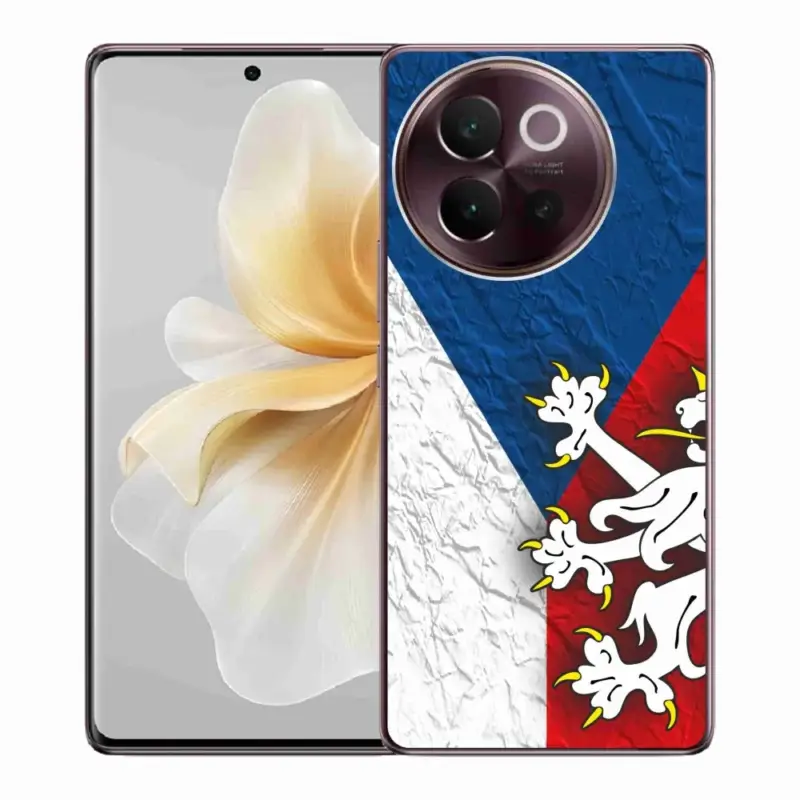 Must-Have Gelový kryt mmCase na Vivo V40 Lite 5G - česká vlajka 1