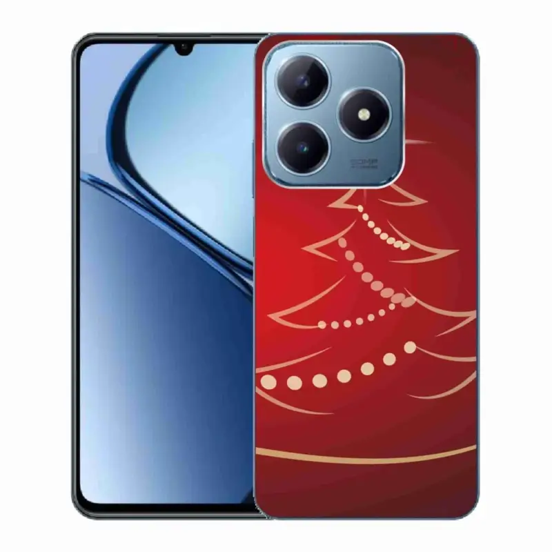 Výhodná Nabídka Gelový kryt mmCase na Realme C63 - kreslený vánoční stromek