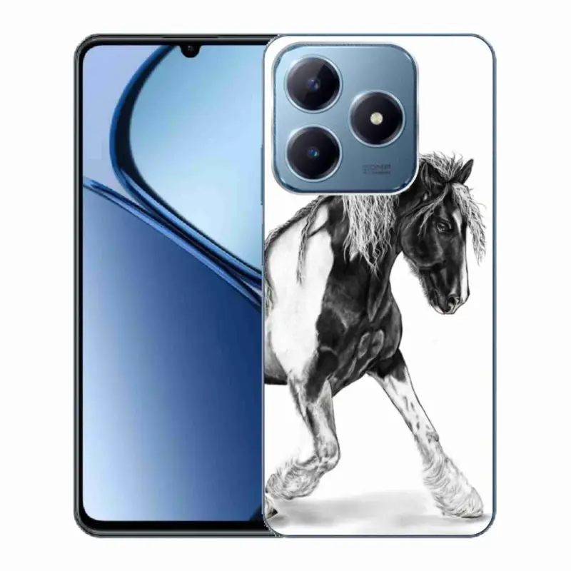 Hit Sezóny Gelový kryt mmCase na Realme C63 - kůň