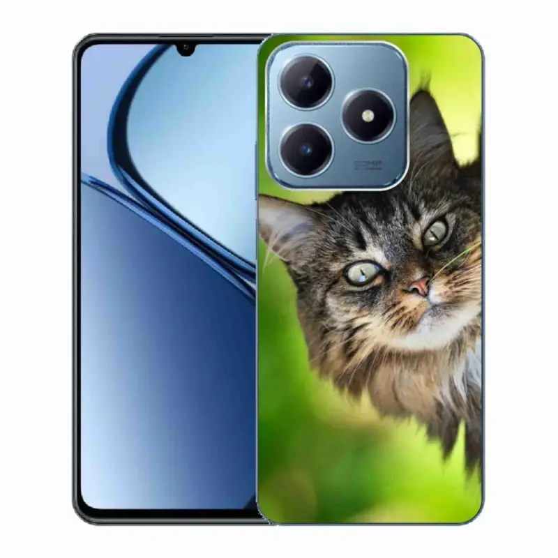 Gelový kryt mmCase na Realme C63 - kočka 3 Odeslání Ihned