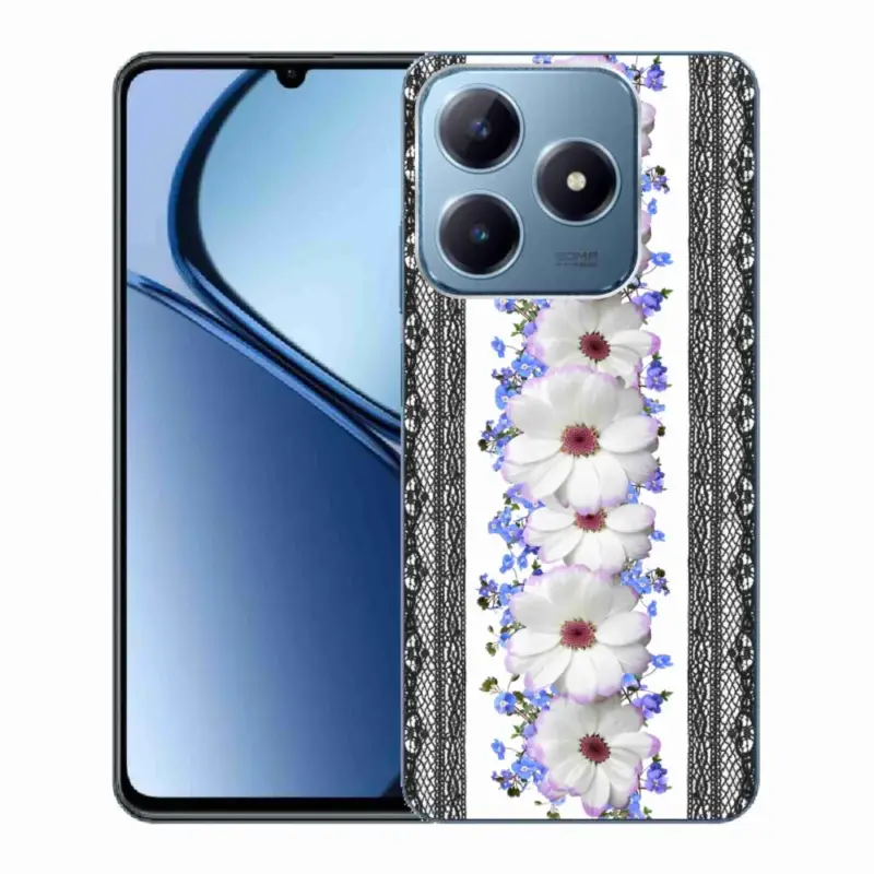 Odeslání Ihned Gelový kryt mmCase na Realme C63 - květiny 8