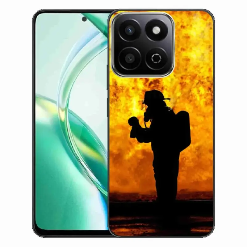 Gelový kryt mmCase na Honor 200 Smart 5G - hasič Top Prodej