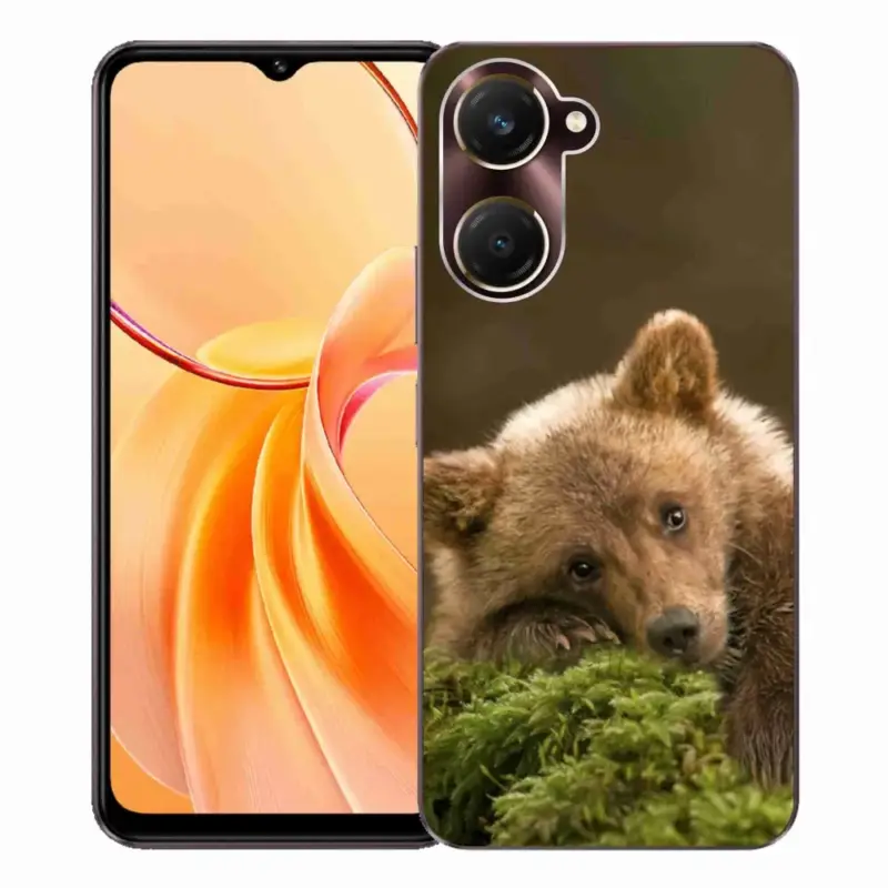 Gelový kryt mmCase na Vivo Y28s 5G - medvěd Originální