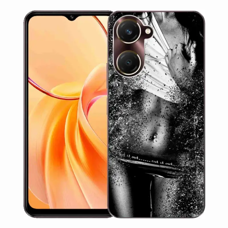 Autentický Gelový kryt mmCase na Vivo Y28s 5G - sexy žena 1