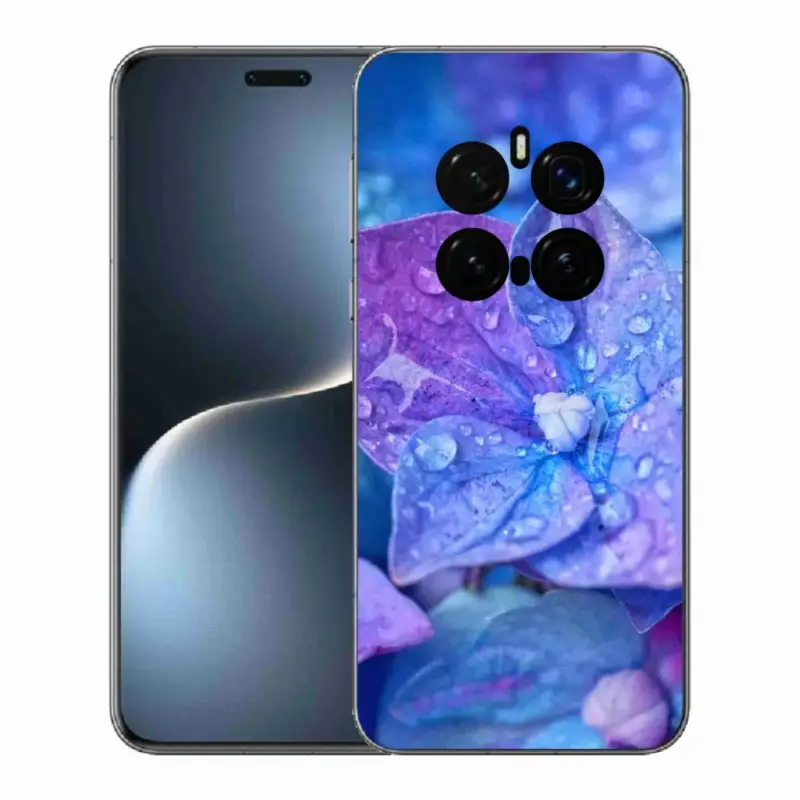 Super Cena Gelový kryt mmCase na Honor Magic 7 Pro 5G - fialový květ
