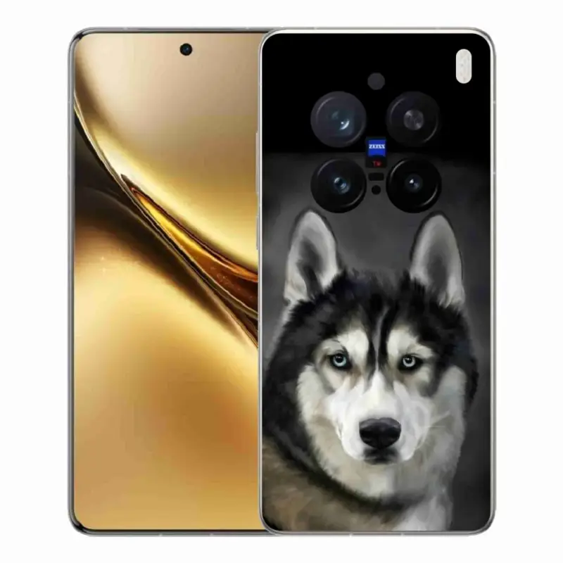 Akční Nabídka Gelový kryt mmCase na Vivo X200 Pro 5G - husky