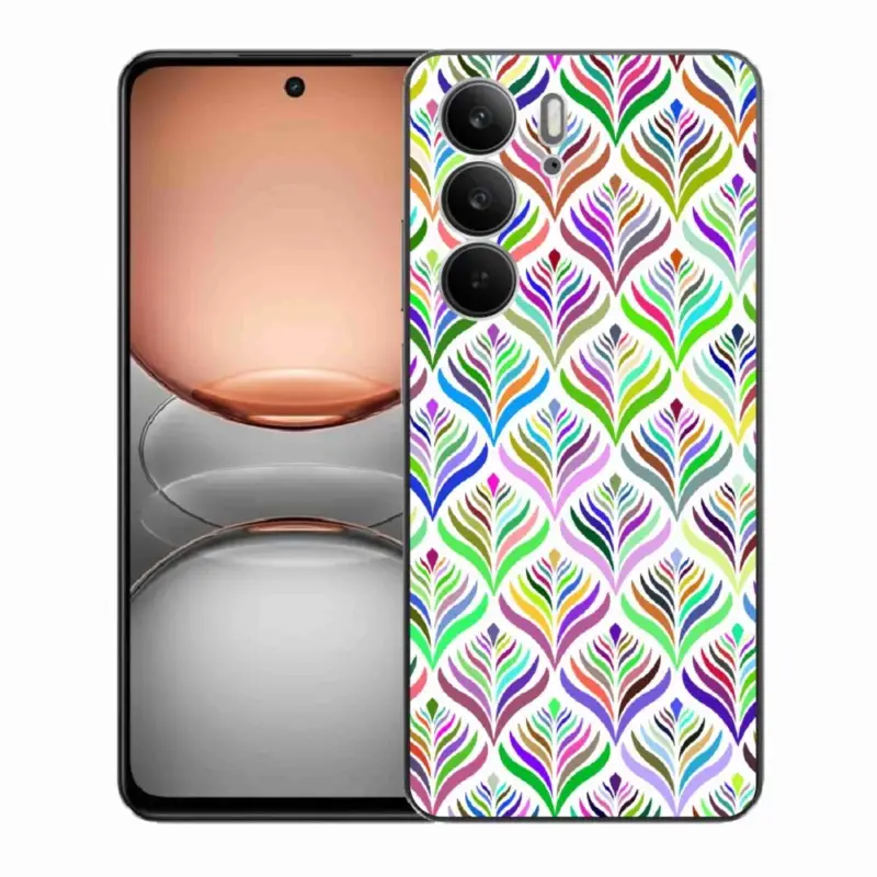 Nejlepší Volba Gelový kryt mmCase na Realme C75 - abstrakt 15
