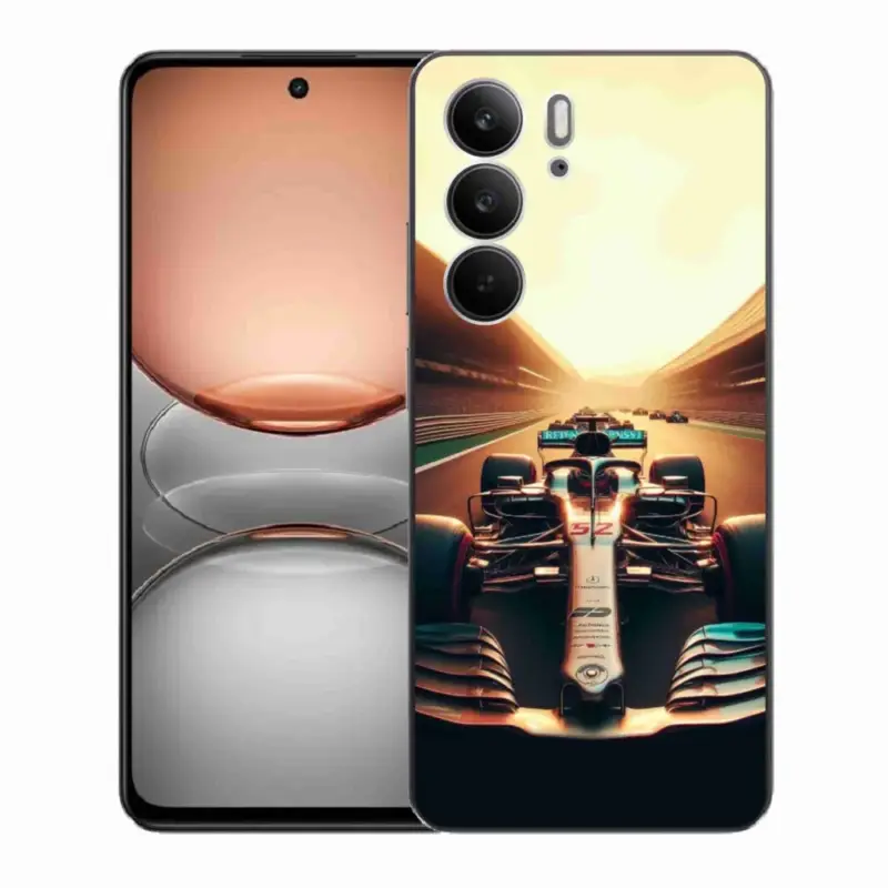 Sezónní Sleva Gelový kryt mmCase na Realme C75 - formule 1