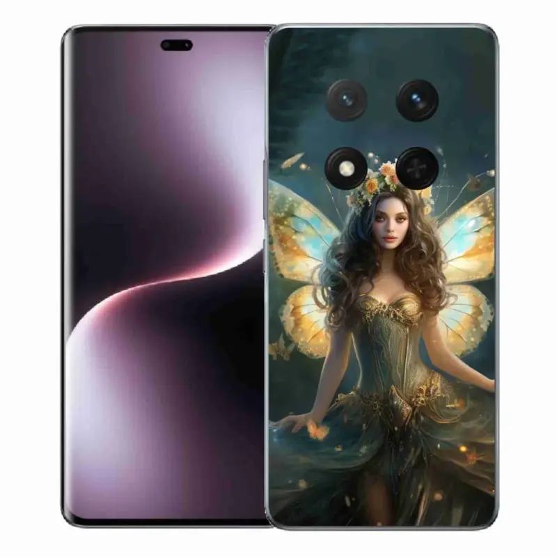 Dokud Zásoby Vydrží Gelový kryt mmCase na Honor Magic 7 Lite 5G - motýlí žena
