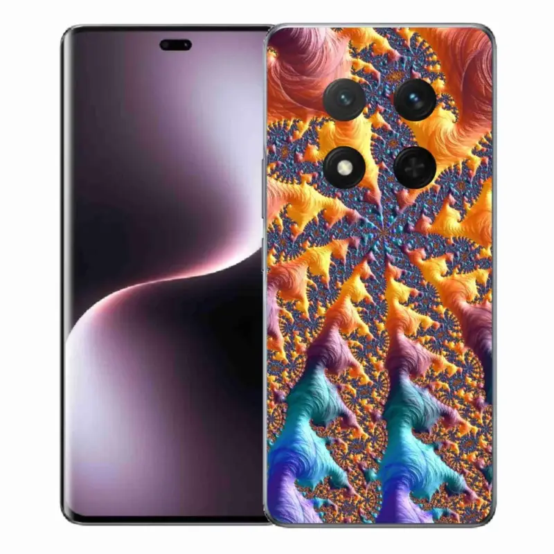 Akční Nabídka Gelový kryt mmCase na Honor Magic 7 Lite 5G - abstraktní motiv 23