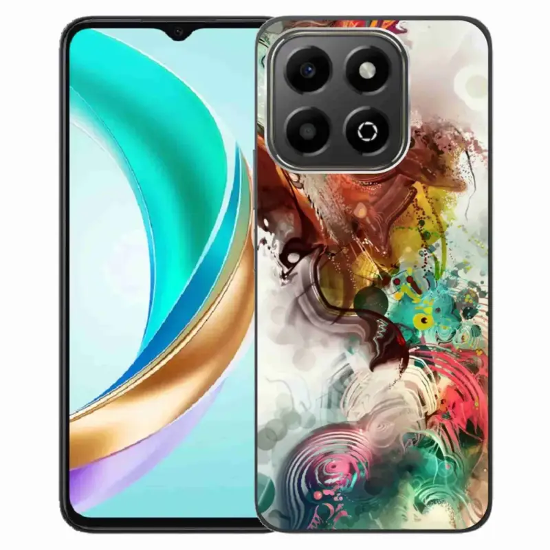 Sezónní Sleva Gelový kryt mmCase na Honor X6b - abstrakt 1