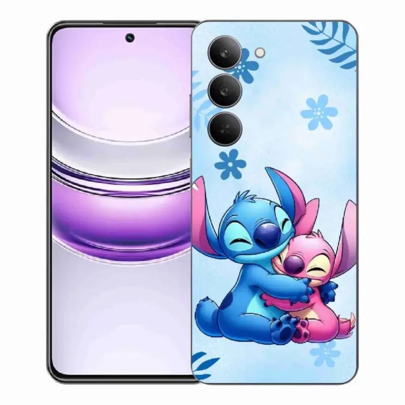 Oblíbený Gelový kryt mmCase na Realme 14x 5G - stitch 1