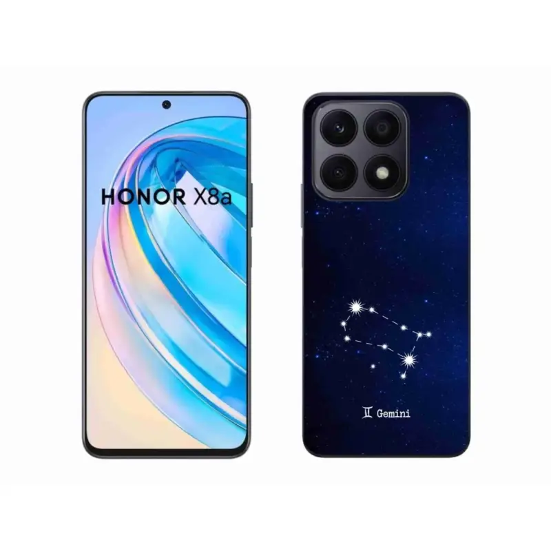 Expresní Doručení Gelový kryt mmCase na Honor X8a - souhvězdí Blíženců