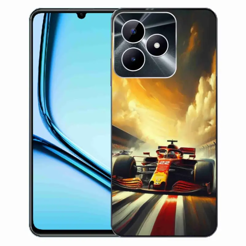 Gelový kryt mmCase na Realme Note 50 - formule 2 Značkový