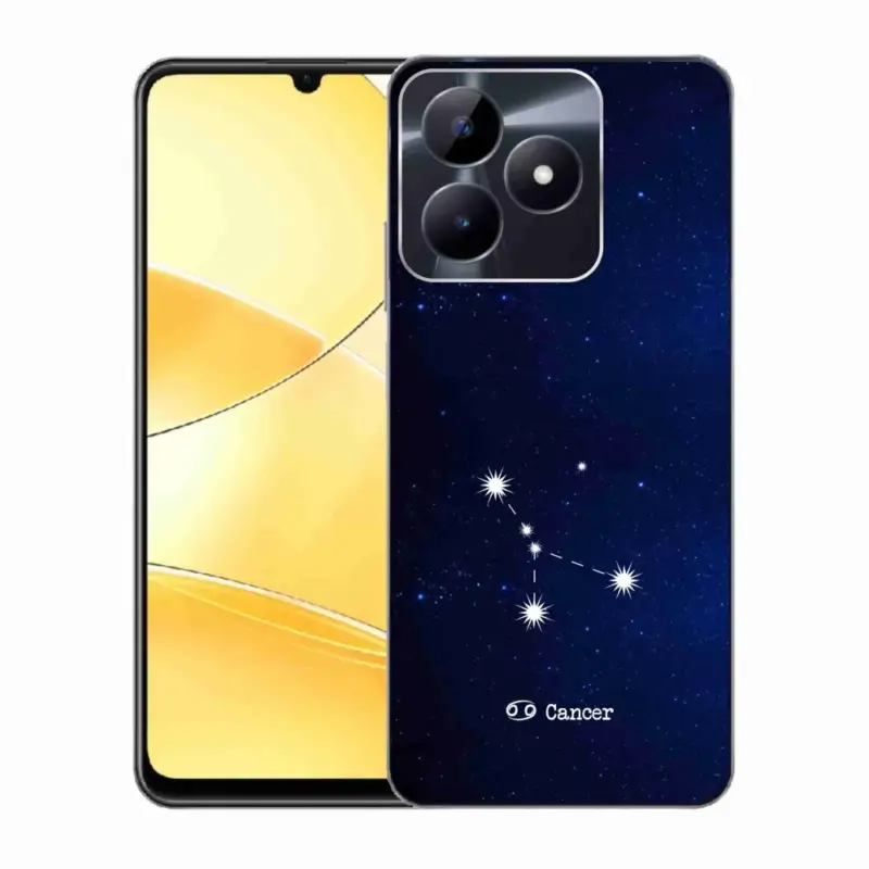 Levný Gelový kryt mmCase na Realme C51/C53 - souhvězdí Raka