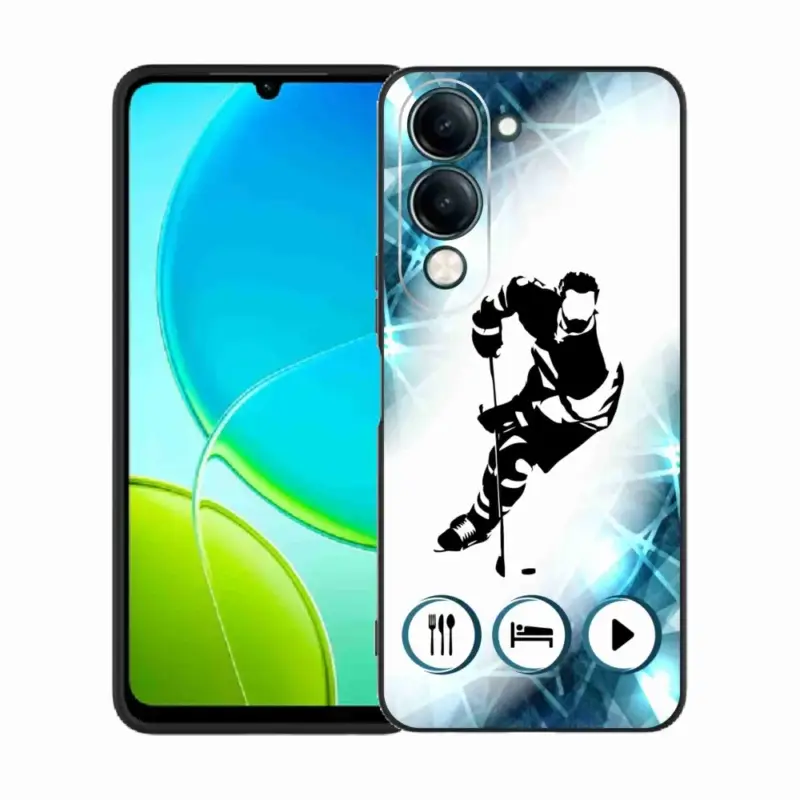 Nejlepší Cena Gelový kryt mmCase na Vivo Y29s 5G - hokej 1
