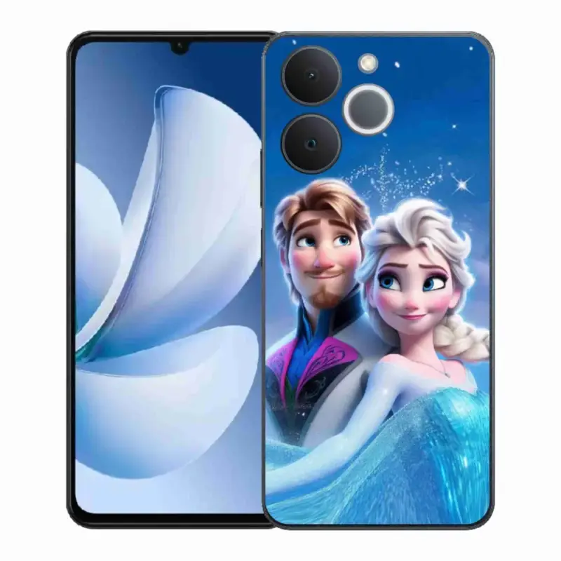 Tovární Cena Gelový kryt mmCase na Realme Note 70T - ledové království 1