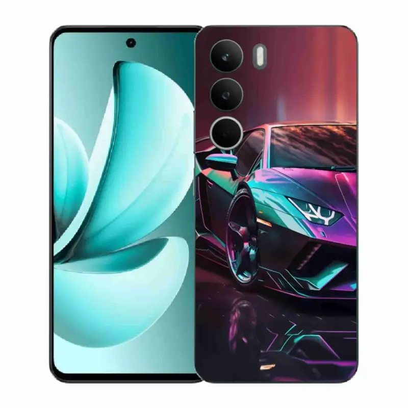 Gelový kryt mmCase na Realme C71 - auto 8 Finální Výprodej