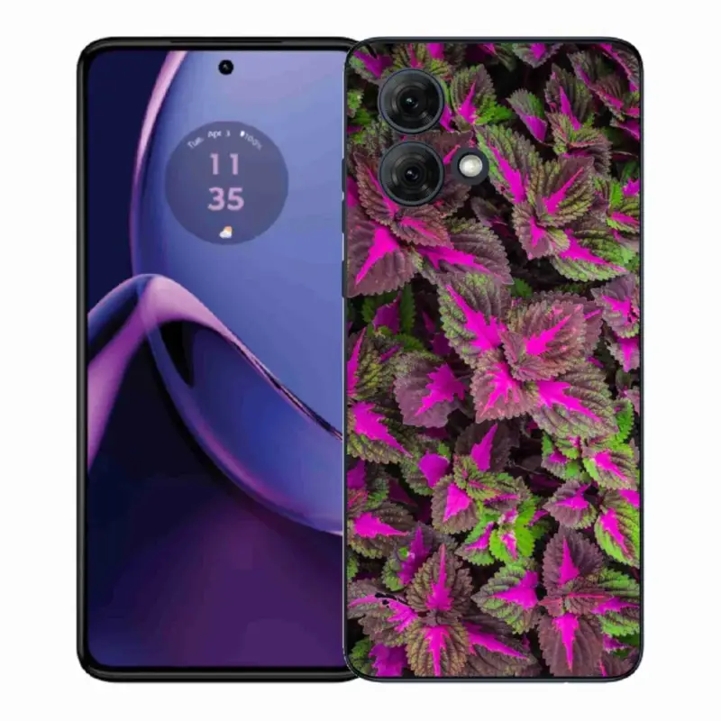 Oblíbený Gelový kryt mmCase na Motorola Moto G84 5G - květiny 10