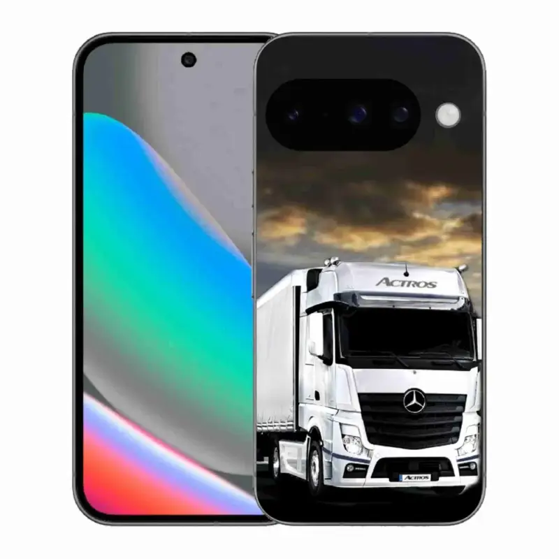 Gelový kryt mmCase na Google Pixel 10 - kamion Hit Sezóny