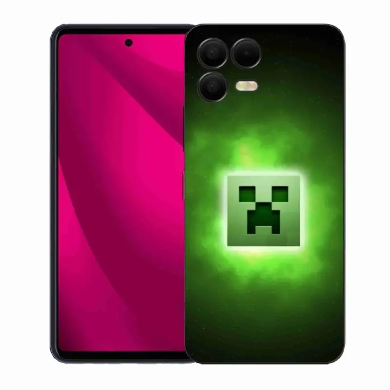 Speciální Cena Gelový kryt mmCase na T-Mobile T Phone 3 Pro - minecraft
