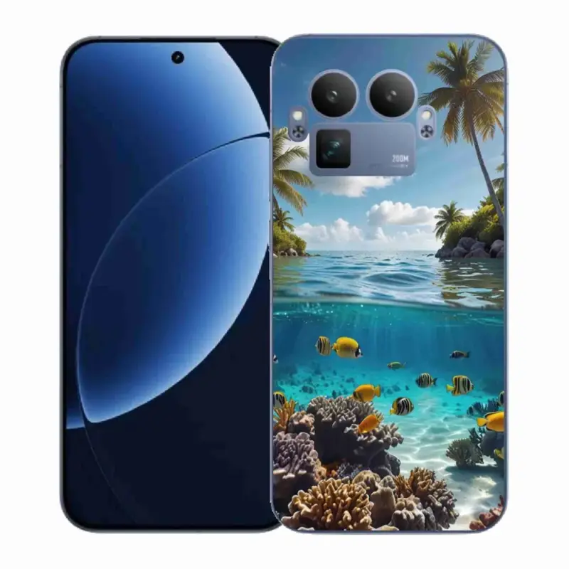 Gelový kryt mmCase na Realme GT 8 Pro - mořský svět 4 Výprodej
