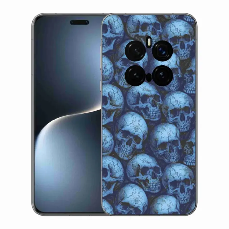 Gelový kryt mmCase na Honor Magic 7 Pro 5G - lebky Značkový