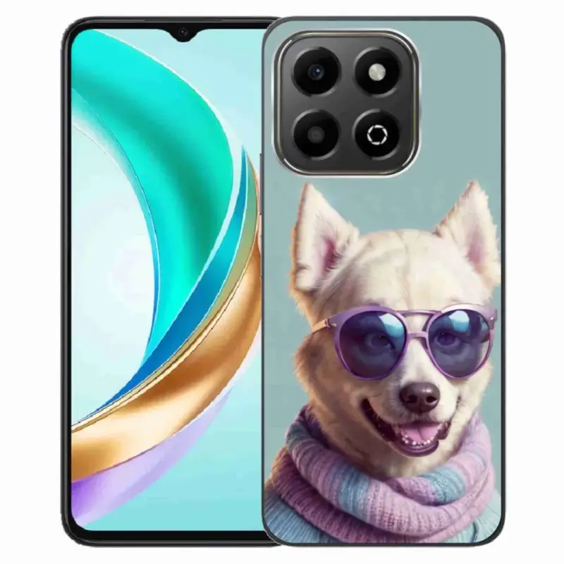 Gelový kryt mmCase na Honor X6b - stylový německý špic Omezená Nabídka
