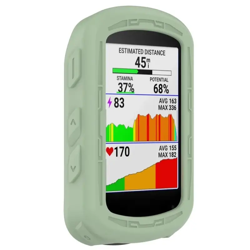 Drops silikonový obal na GPS cyklonavigaci Garmin Edge 840/540 - zelený Cenový Hit
