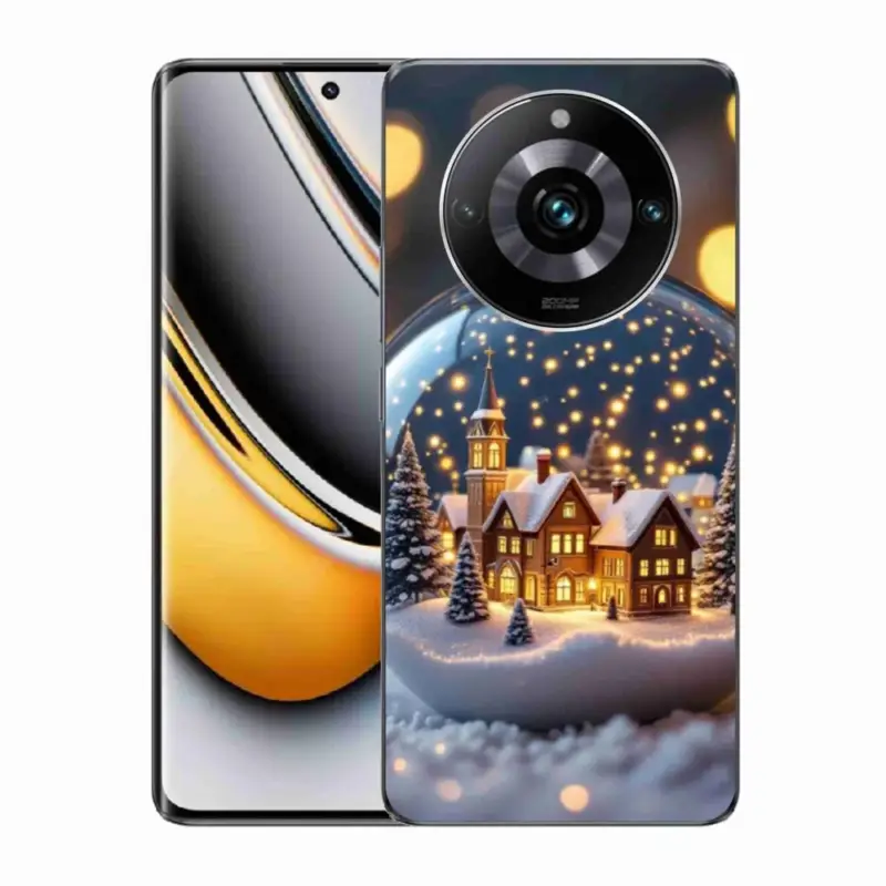 Horká Nabídka Gelový kryt mmCase na Realme 11 Pro 5G/11 Pro+ 5G - vánoční koule 4