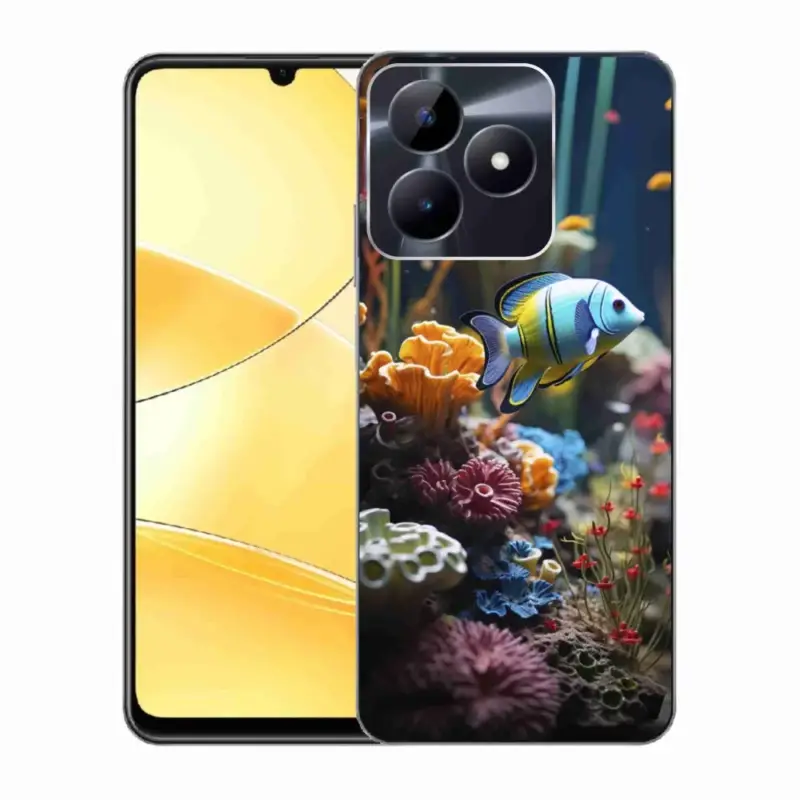 Gelový kryt mmCase na Realme C51/C53 - mořský svět 5 Akční Cena
