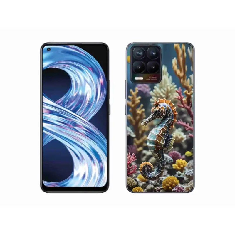 Gelový kryt mmCase na Realme 8 Pro - mořský koník 2 Vrácení Zdarma