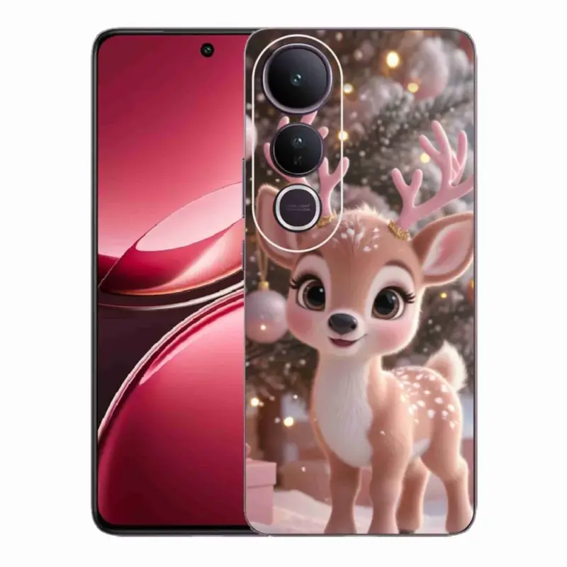 Zlevněný Gelový kryt mmCase na Vivo V50 Lite 4G/5G - roztomilý sob