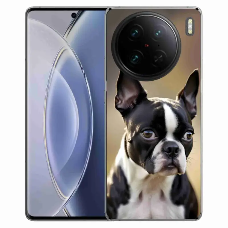 Top Prodej Gelový kryt mmCase na Vivo X90 Pro - bostonský teriér