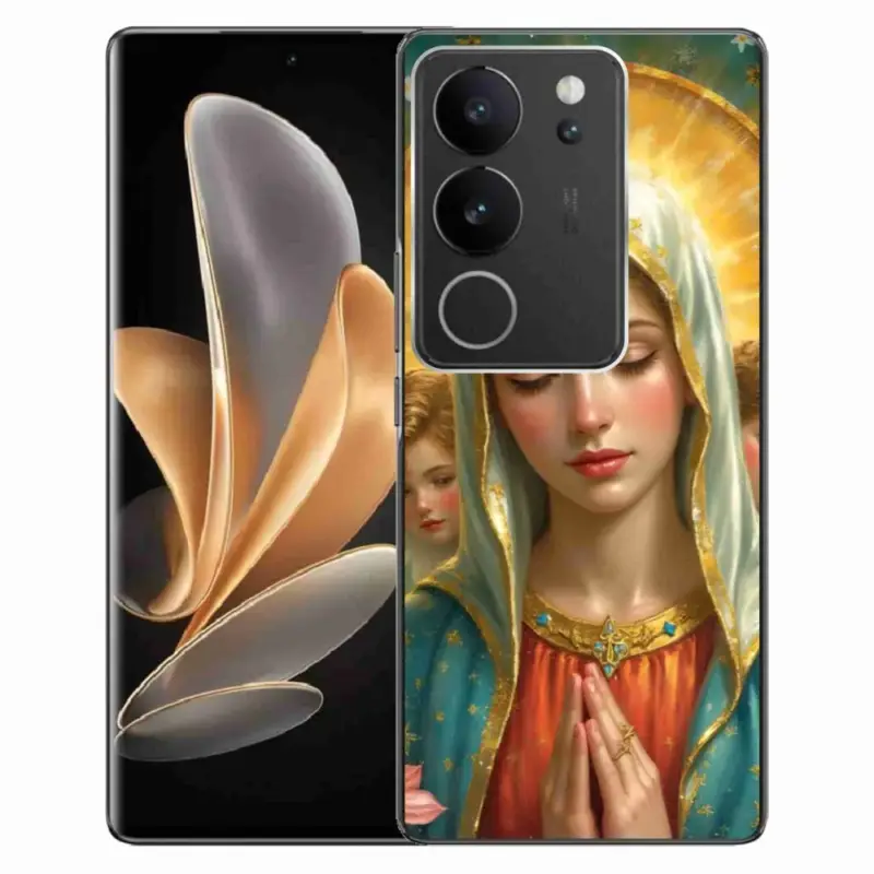 Gelový kryt mmCase na Vivo V29 5G - náboženský motiv 3 Značkový