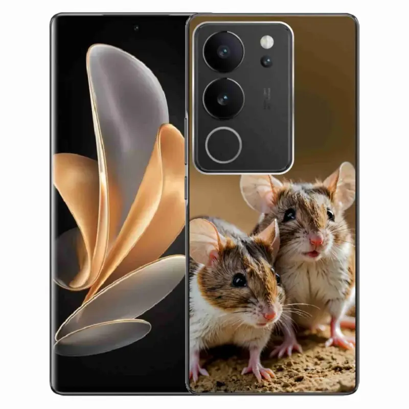Nakupujte Hned Gelový kryt mmCase na Vivo V29 5G - myší duo