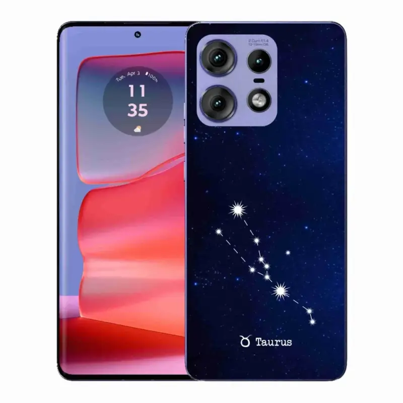 Gelový kryt mmCase na Motorola Edge 50 Pro - souhvězdí Býka Ihned K Objednání