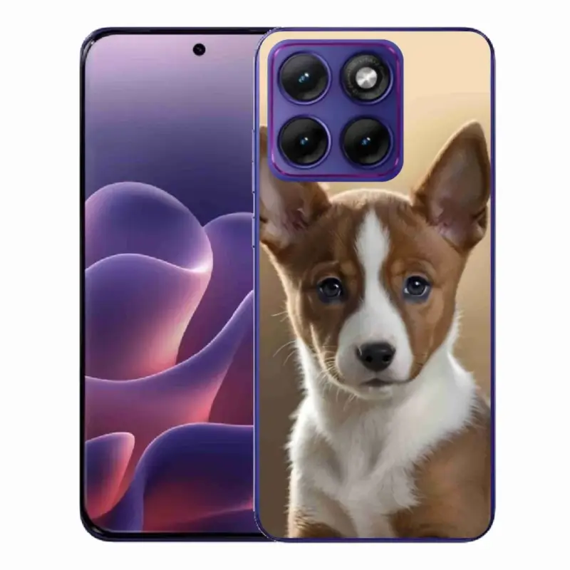 Gelový kryt mmCase na Motorola Edge 70 Fusion - basenji Top Prodej