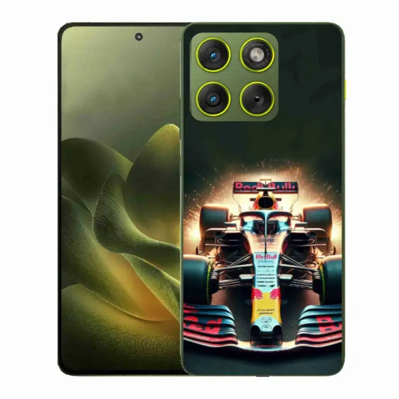 Gelový kryt mmCase na Motorola Edge 70 - formule 3 Nová Kolekce