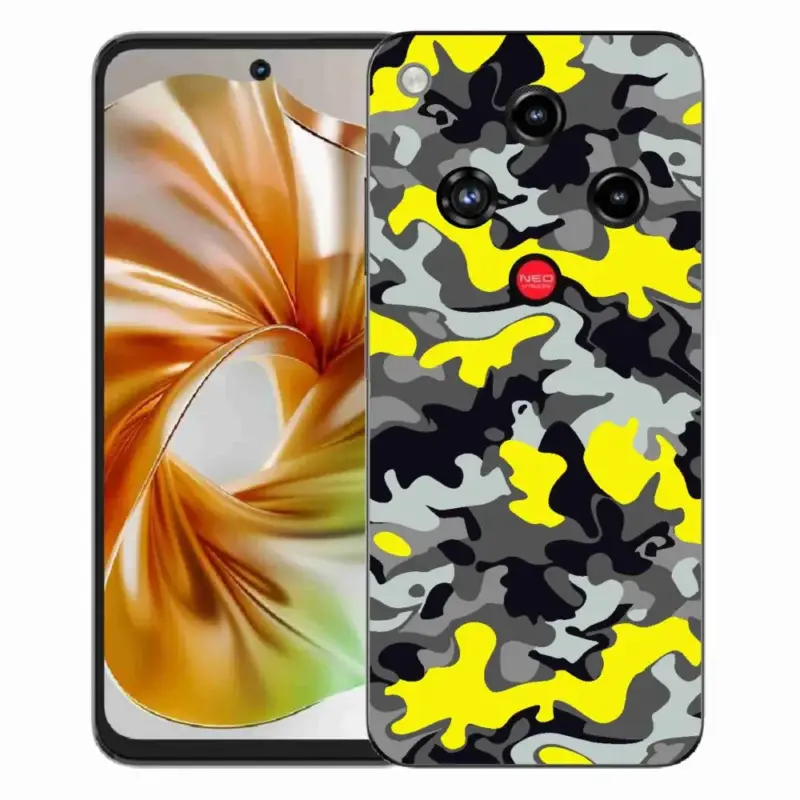 Gelový kryt mmCase na ZTE Nubia Focus 2 - maskáčový vzor 6 Koupit Online