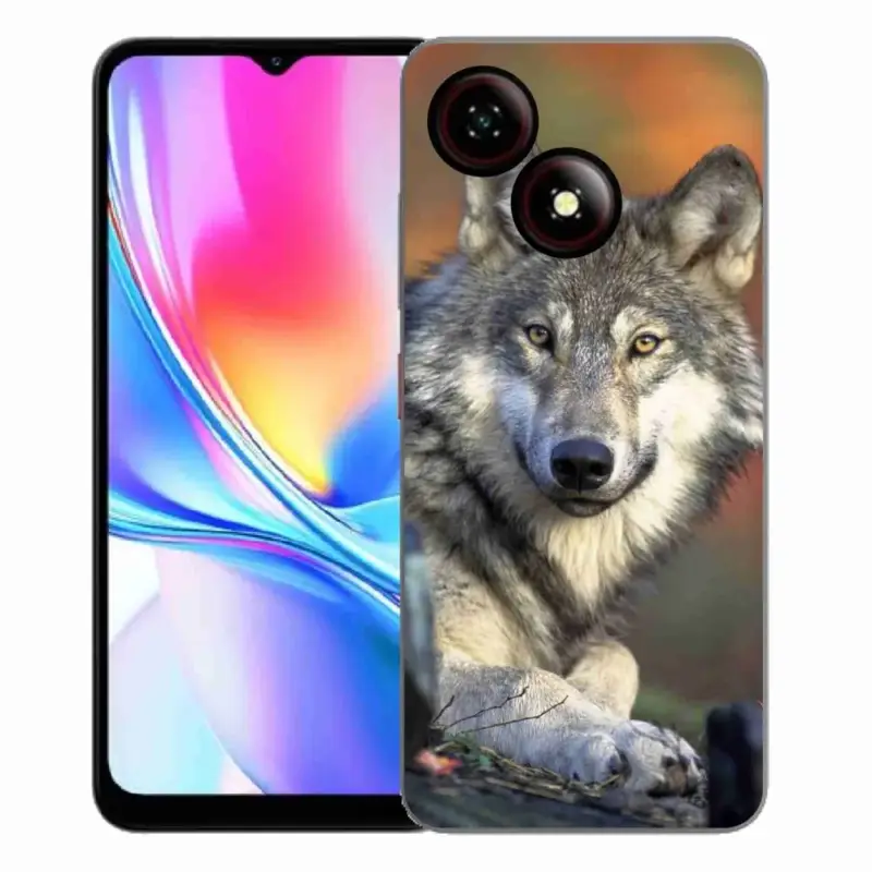 Gelový kryt mmCase na ZTE Blade A35E - vlk Víkendová Akce
